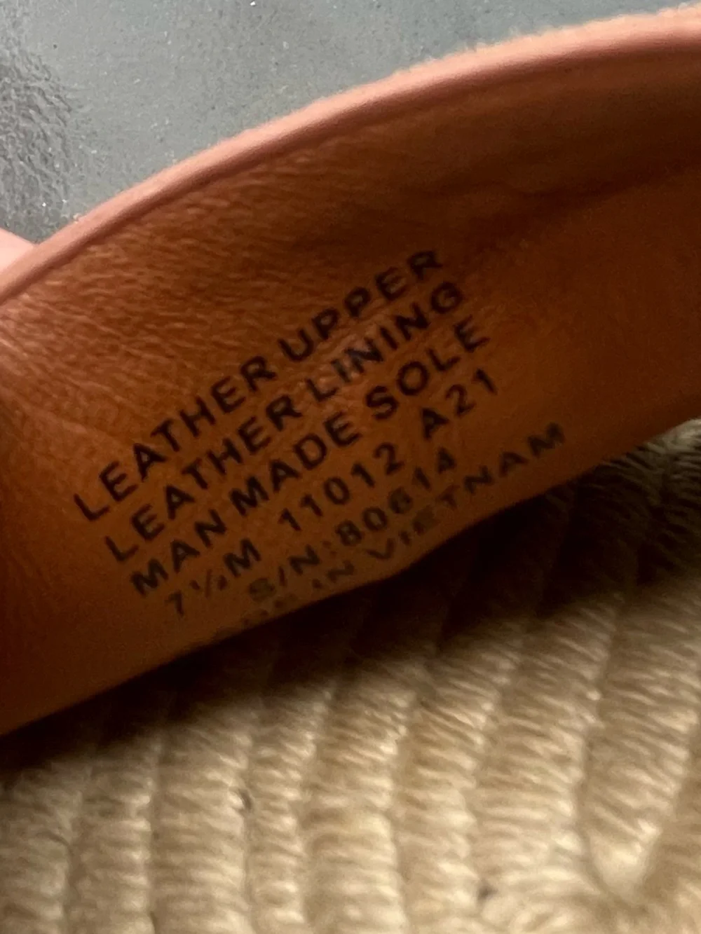 Tory Burch suede strap